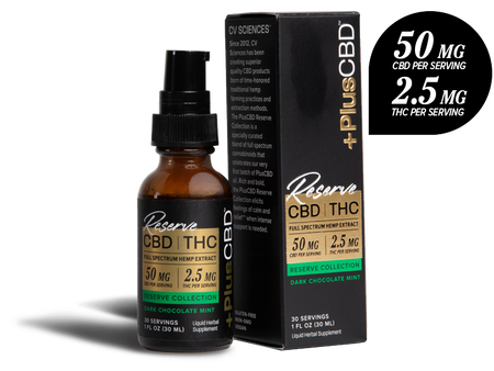 CBD OIL RESERVE COLLECTION 1OZ DARK CHOCOLATE MINT